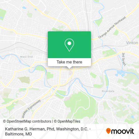 Katharine G. Herman, Phd map