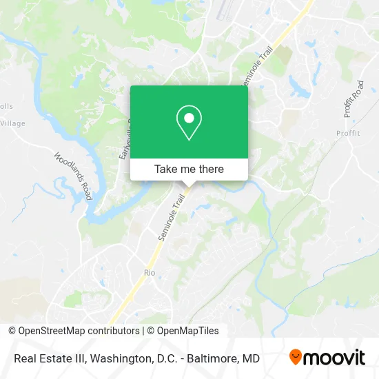 Real Estate III map