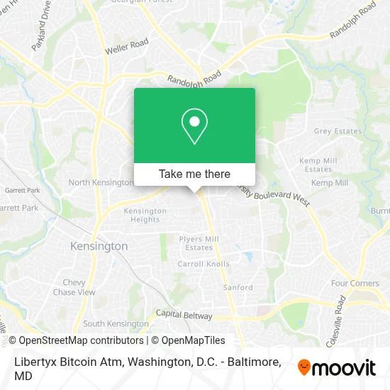 Libertyx Bitcoin Atm map