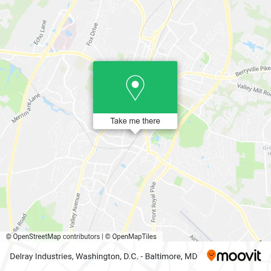 Delray Industries map