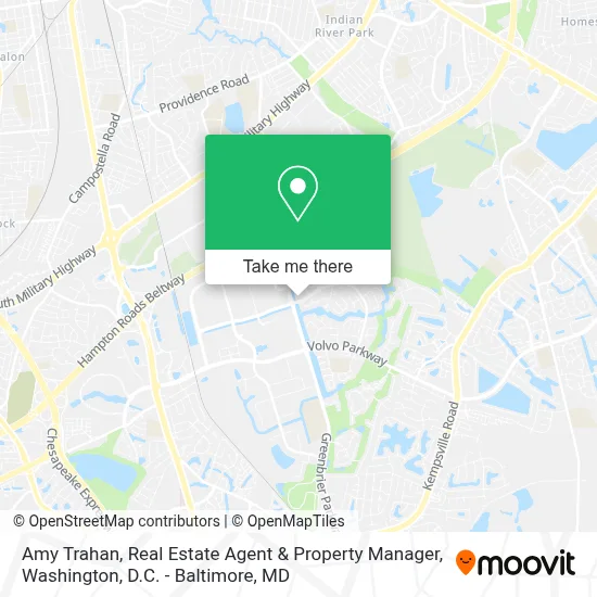 Amy Trahan, Real Estate Agent & Property Manager map