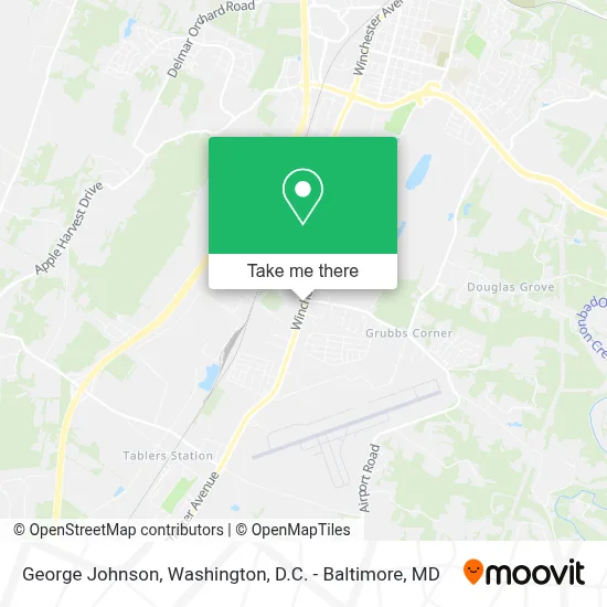 George Johnson map