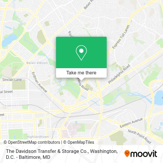 The Davidson Transfer & Storage Co. map