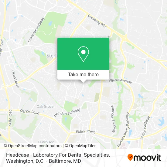 Headcase - Laboratory For Dental Specialties map