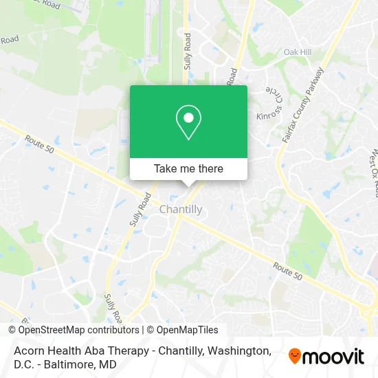Acorn Health Aba Therapy - Chantilly map