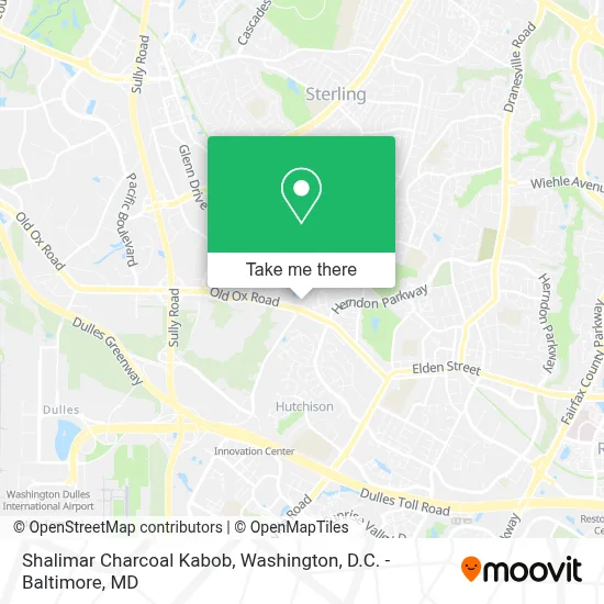 Shalimar Charcoal Kabob map