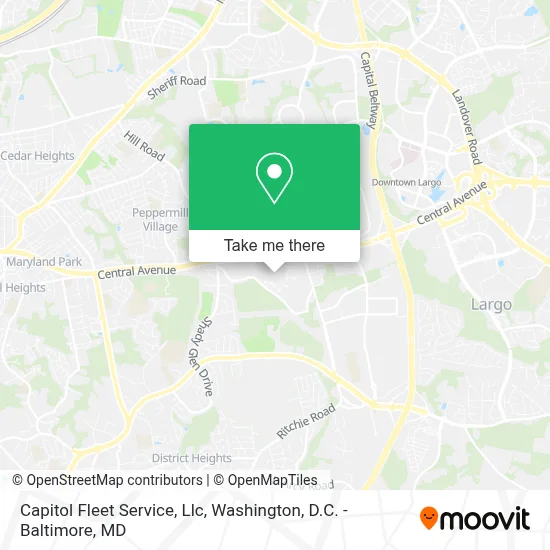 Capitol Fleet Service, Llc map