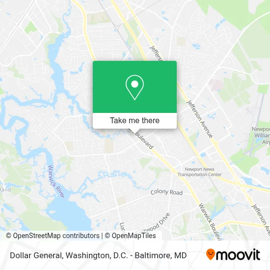 Dollar General map