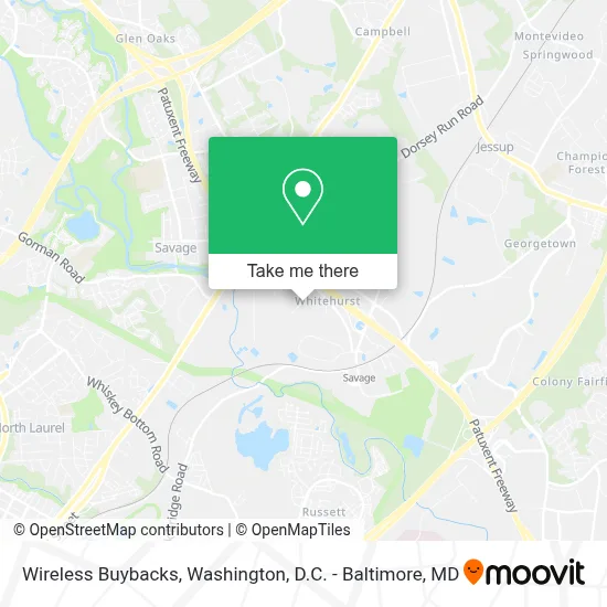 Wireless Buybacks map