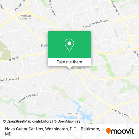Nova Guitar Set Ups map
