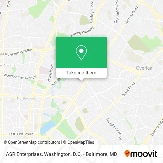 Asr Enterprises map