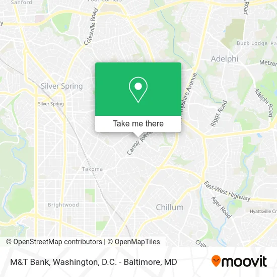 M&T Bank map