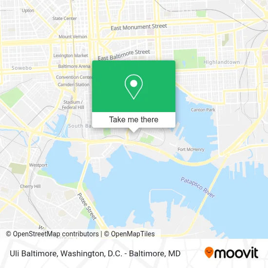 Uli Baltimore map