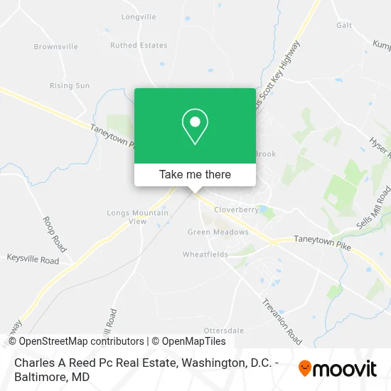 Charles A Reed Pc Real Estate map