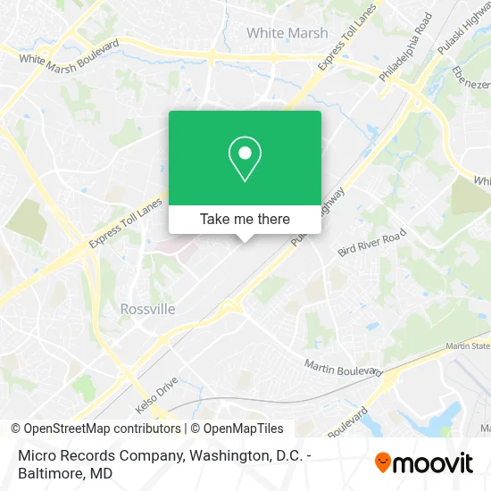 Micro Records Company map