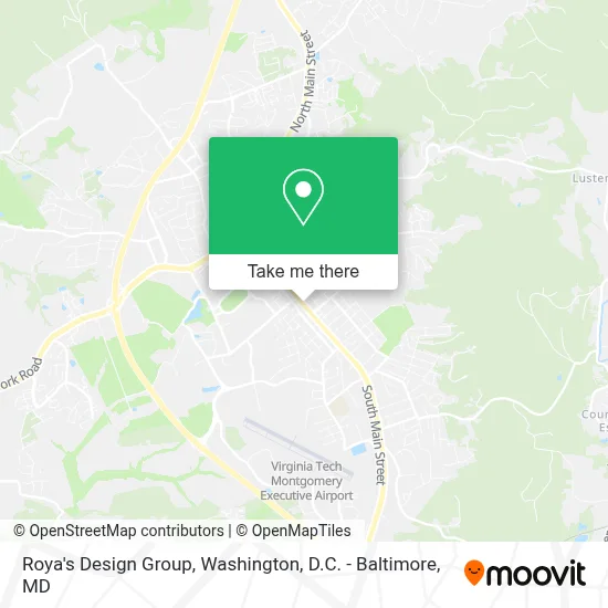 Roya's Design Group map