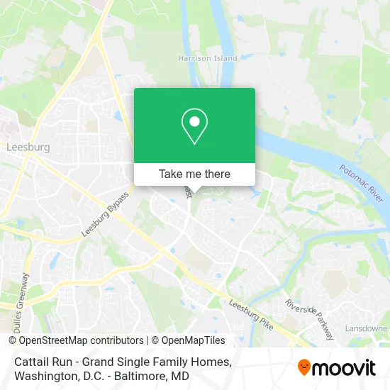 Cattail Run - Grand Single Family Homes map