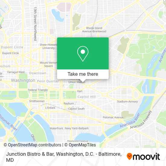 Junction Bistro & Bar map