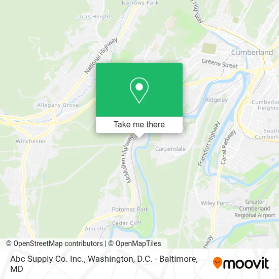 Abc Supply Co. Inc. map