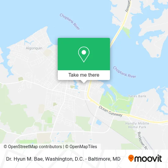 Dr. Hyun M. Bae map