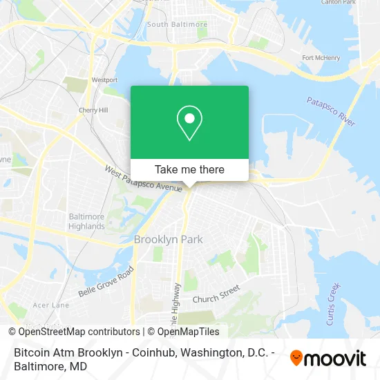 Bitcoin Atm Brooklyn - Coinhub map