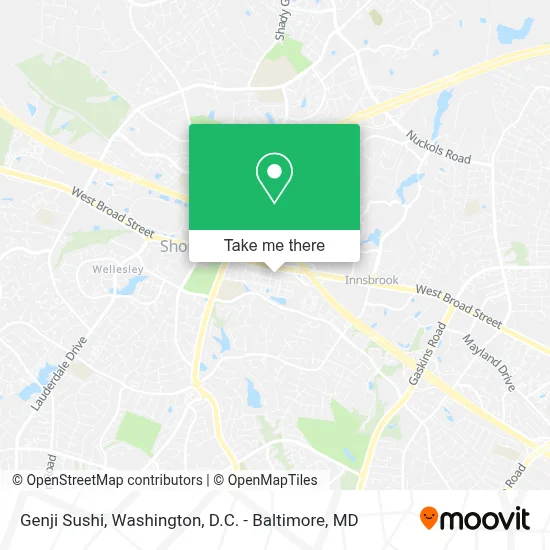 Genji Sushi map