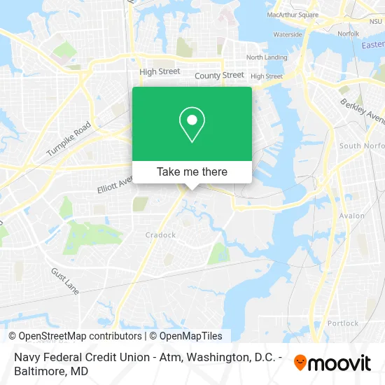 Navy Federal Credit Union - Atm map