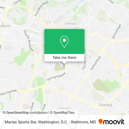 Marias Sports Bar map