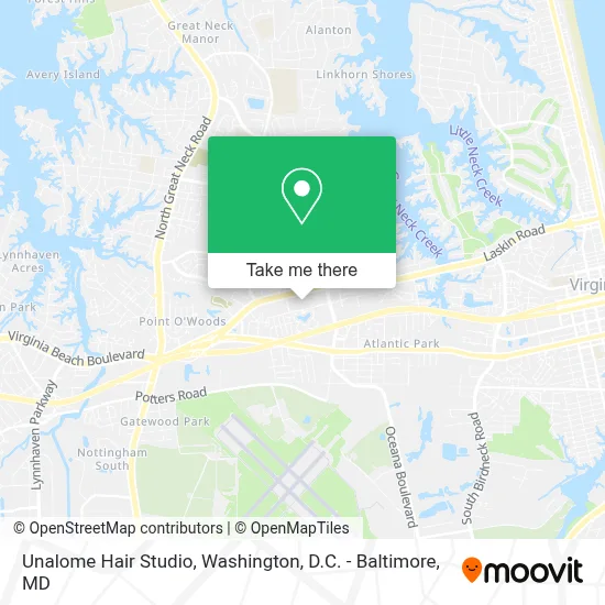 Unalome Hair Studio map