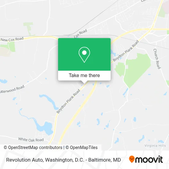 Revolution Auto map