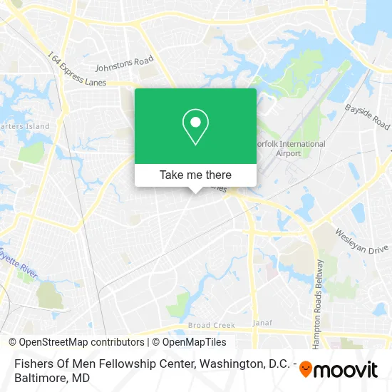 Fishers Of Men Fellowship Center map