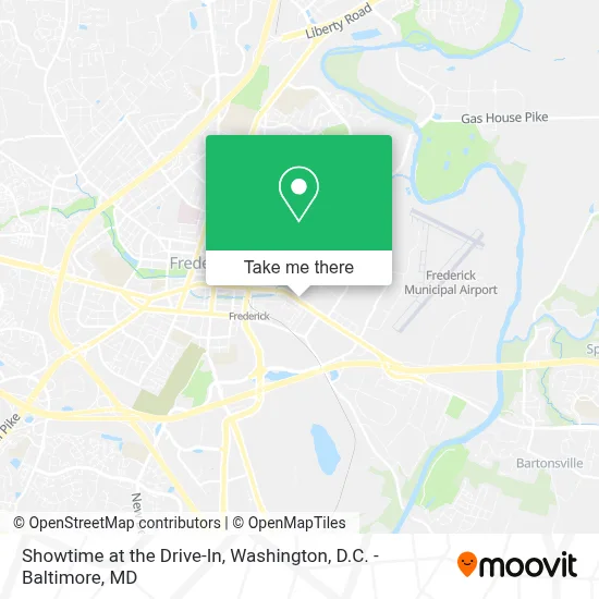 Showtime at the Drive-In map