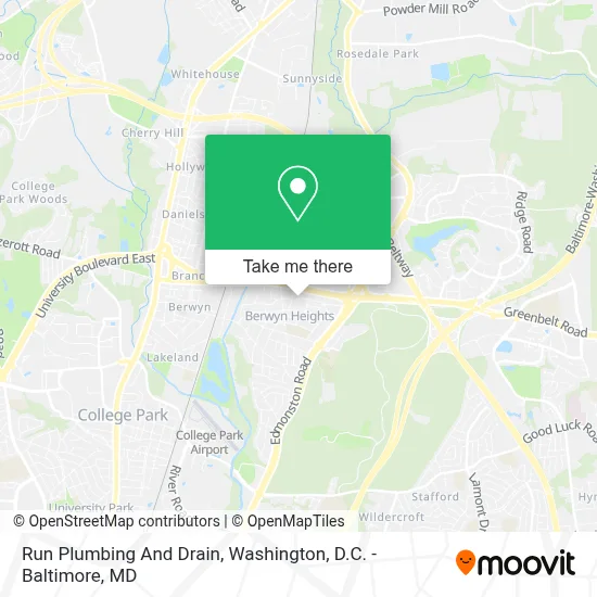 Run Plumbing And Drain map