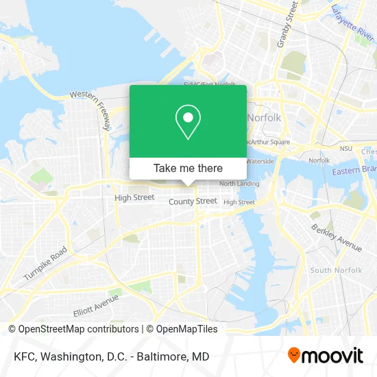 Kfc map