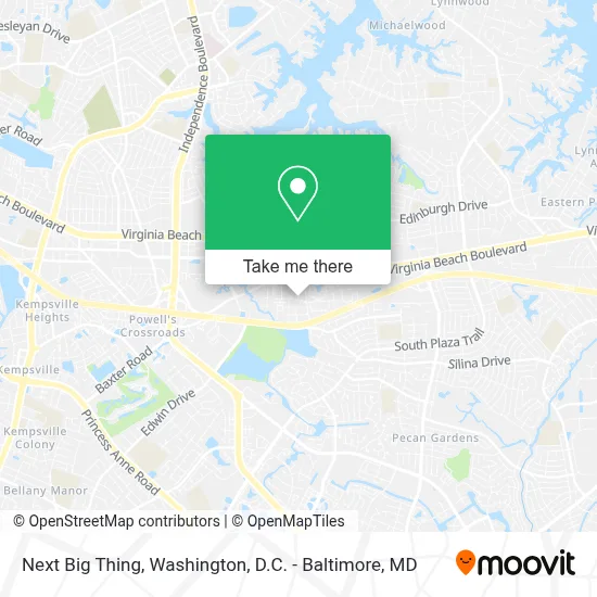 Next Big Thing map