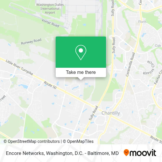 Encore Networks map