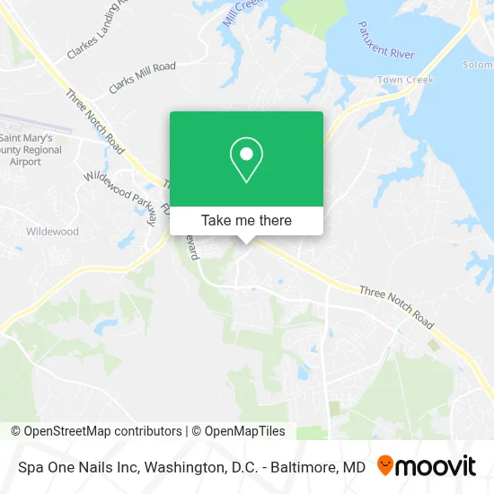 Spa One Nails Inc map