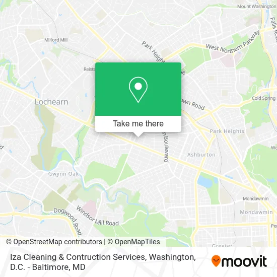 Iza Cleaning & Contruction Services map
