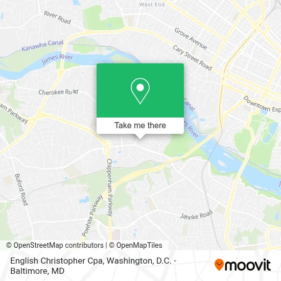 English Christopher Cpa map