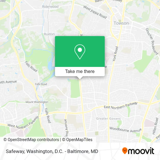Safeway map