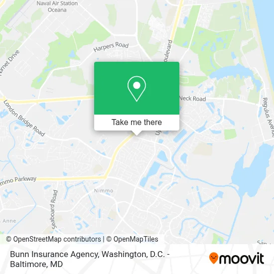 Bunn Insurance Agency map