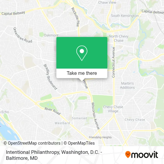 Intentional Philanthropy map