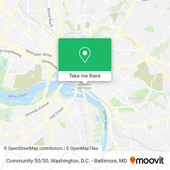 Community 50/50 map