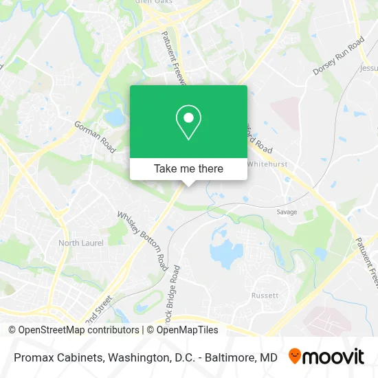 Promax Cabinets map
