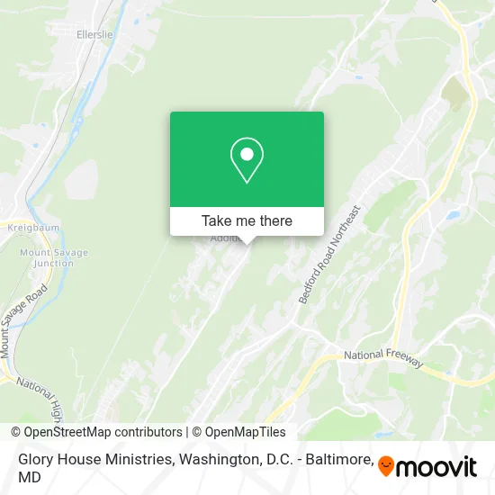 Glory House Ministries map
