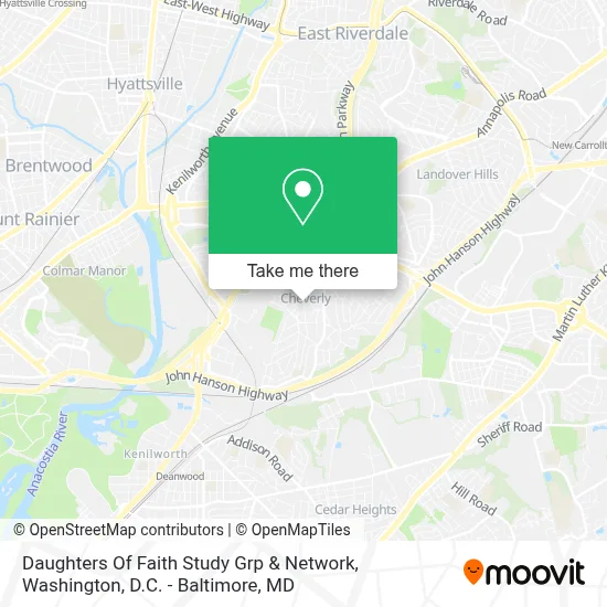 Daughters Of Faith Study Grp & Network map