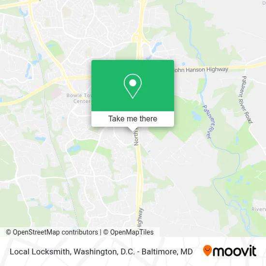 Local Locksmith map