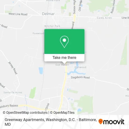 Greenway Apartments map