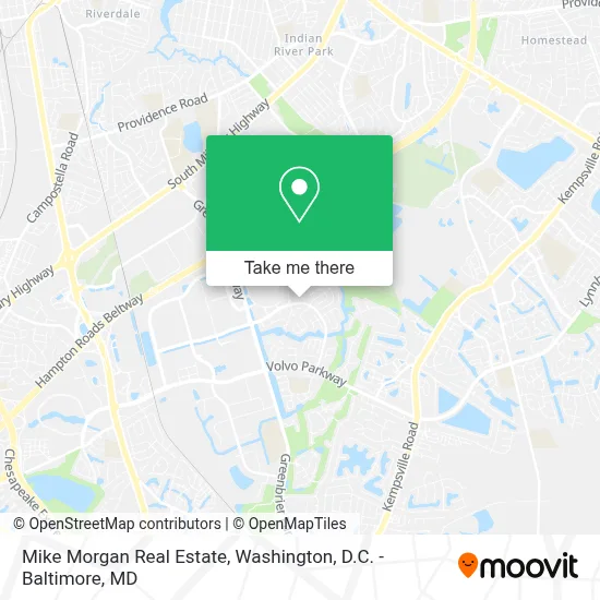 Mike Morgan Real Estate map