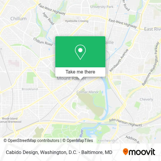 Cabido Design map